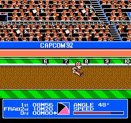Capcom Barcelona '92 (Japan) In game screenshot